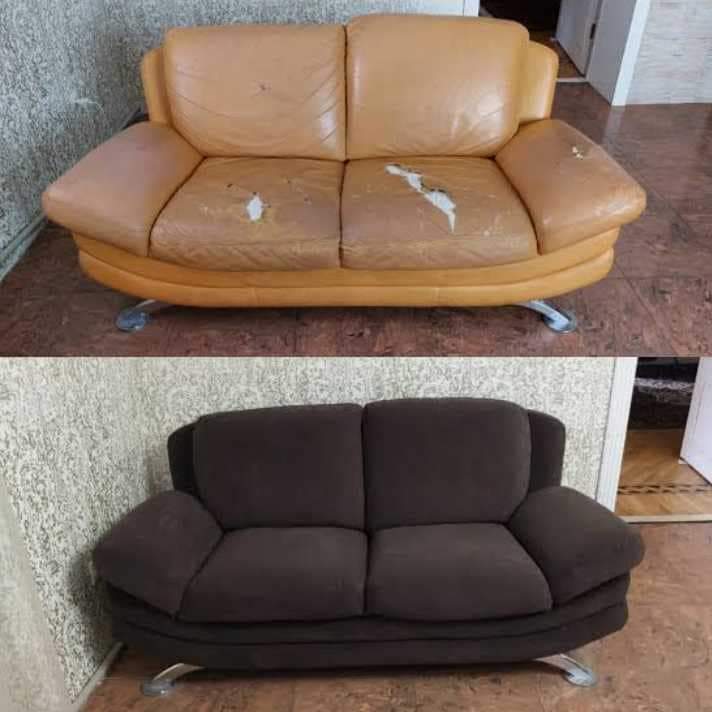 Leather Sofa Restoration — image 2 of 4