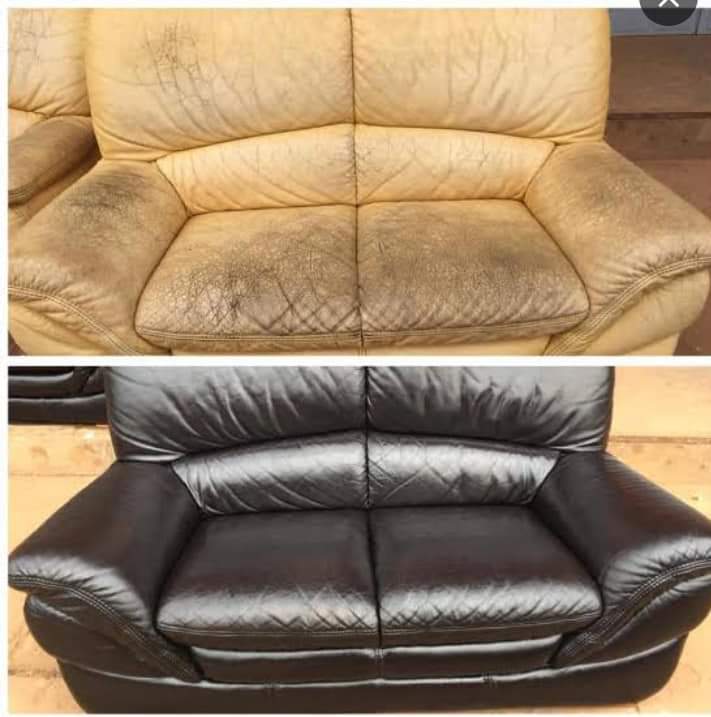 Leather Sofa Restoration — image 3 of 4