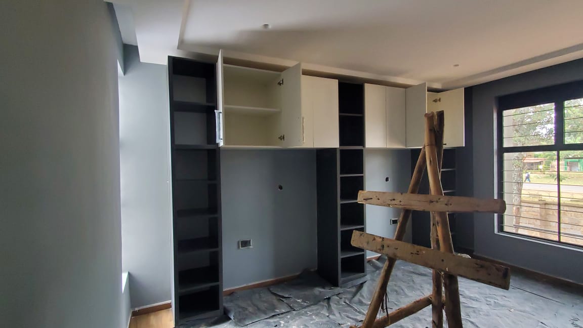 Guest Room Wardrobe & Storage — Custom Wardrobes project in Nairobi